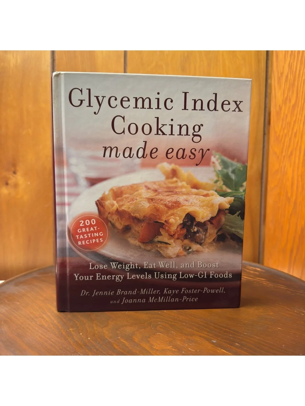 Glycemic Index Cooking Made Easy Hardcover Cookbook Low GI Recipes 2007